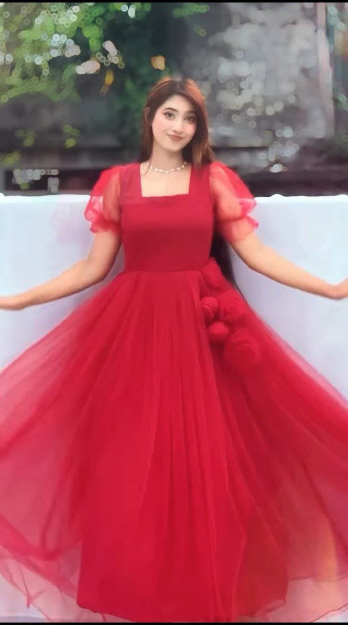Soft Net Gown