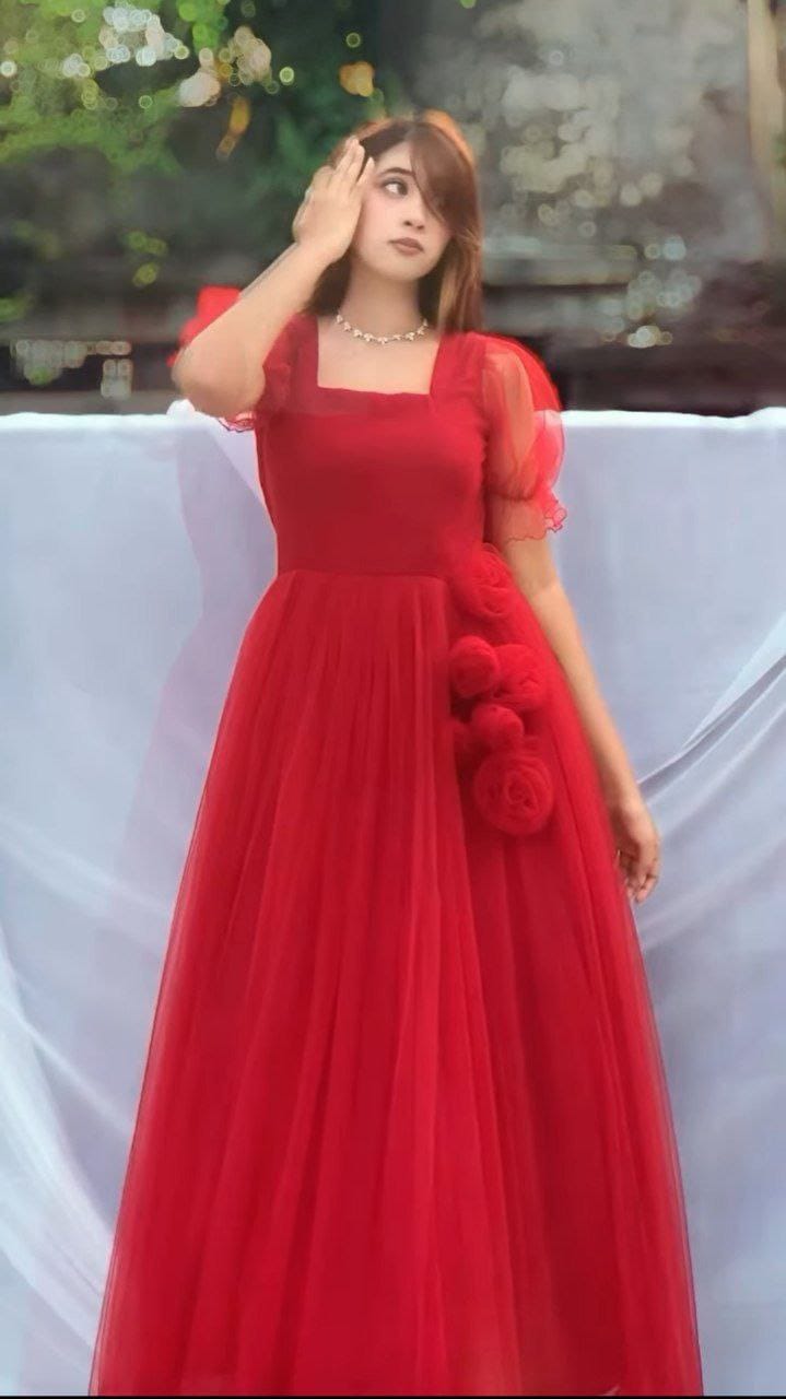 Soft Net Gown
