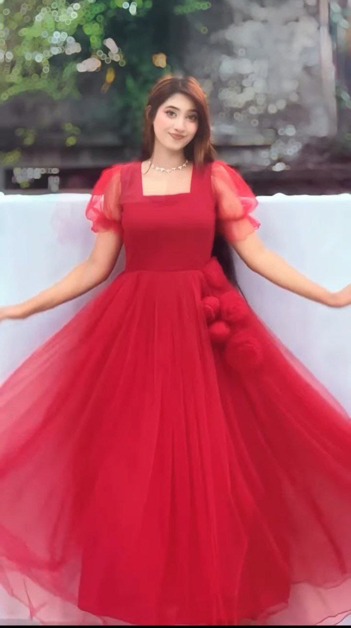Soft Net Gown