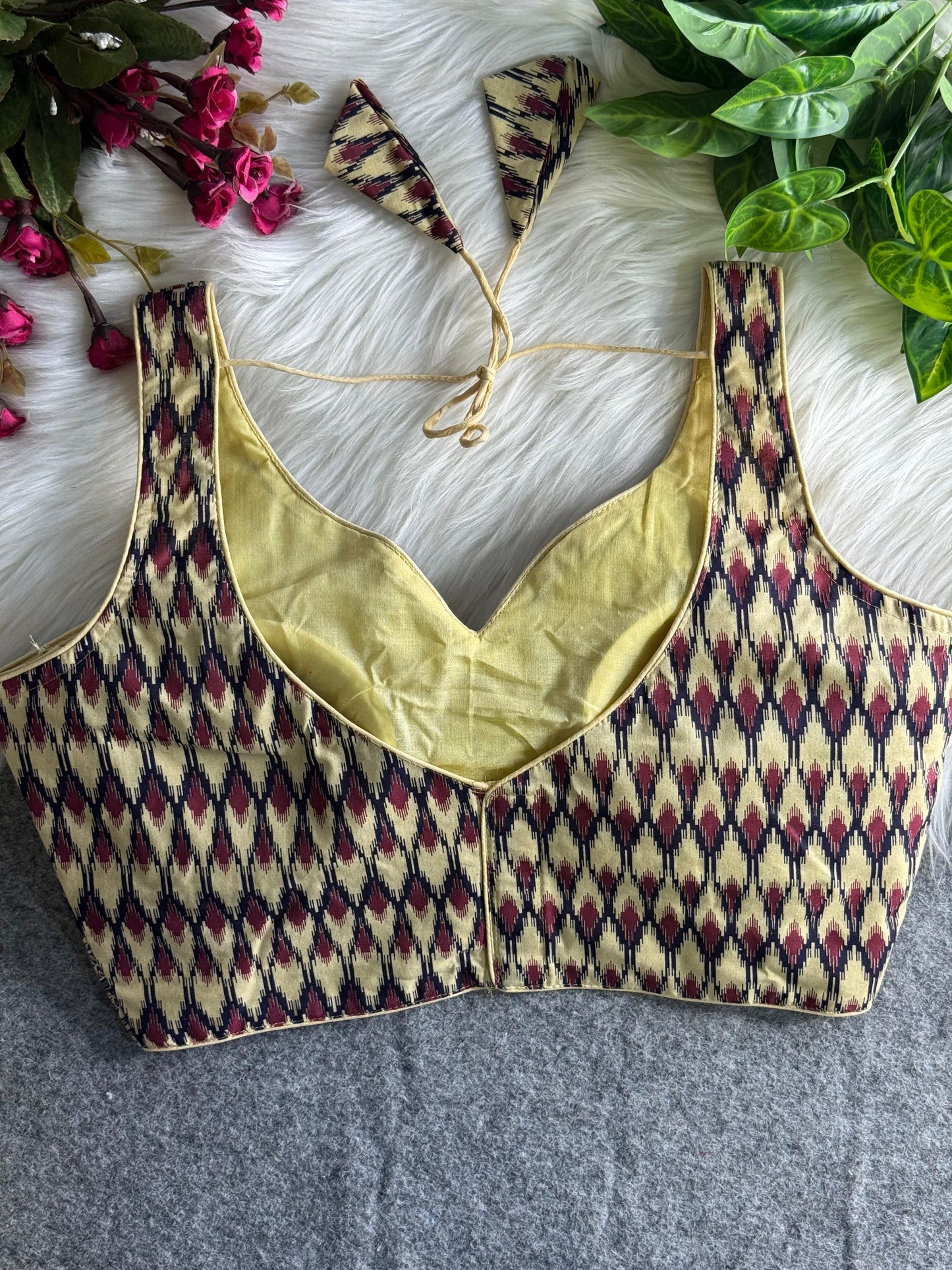 AJRAKH PRINTED PURE COTTON BLOUSES