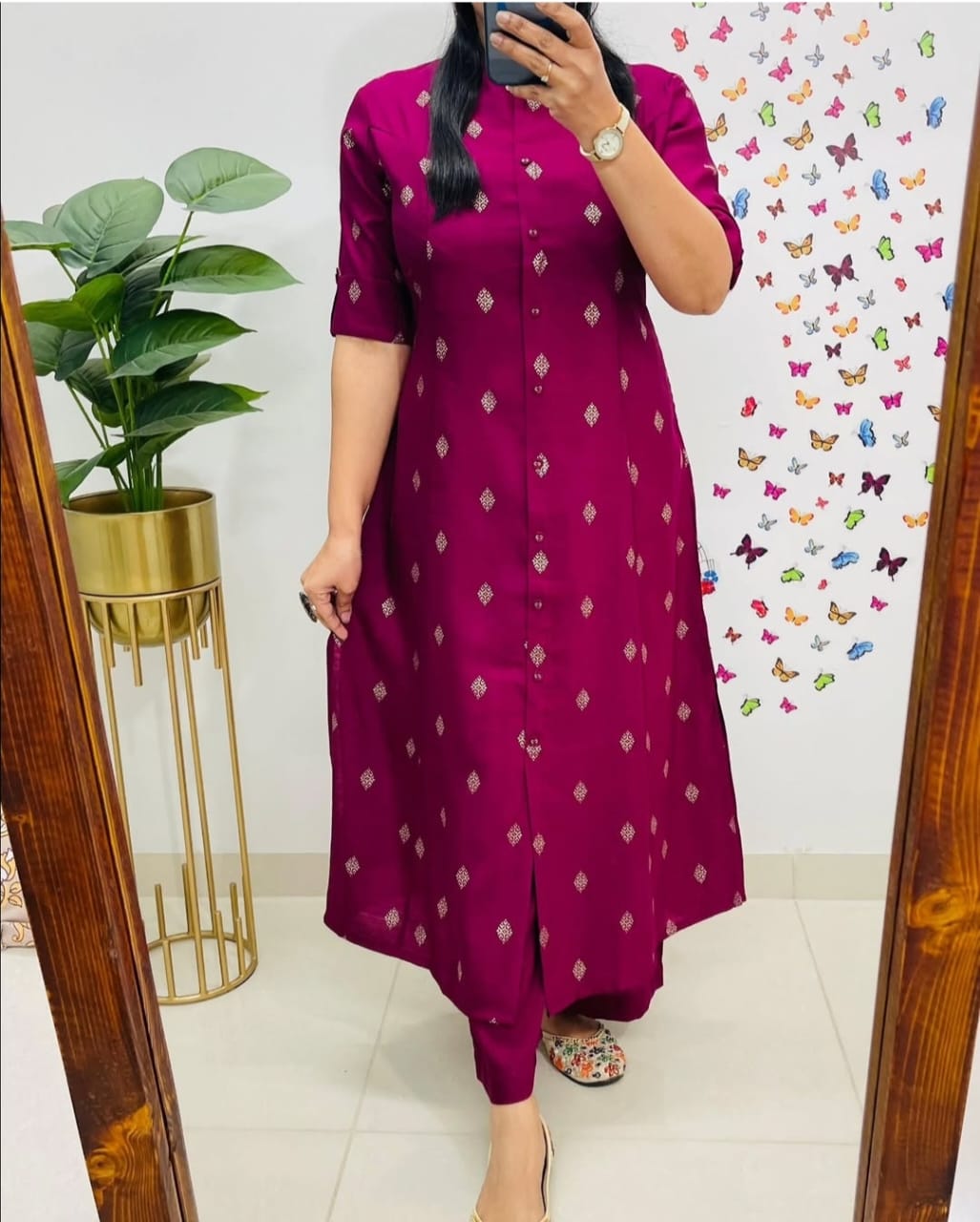 Jaipur Print A-line Co-ord Set