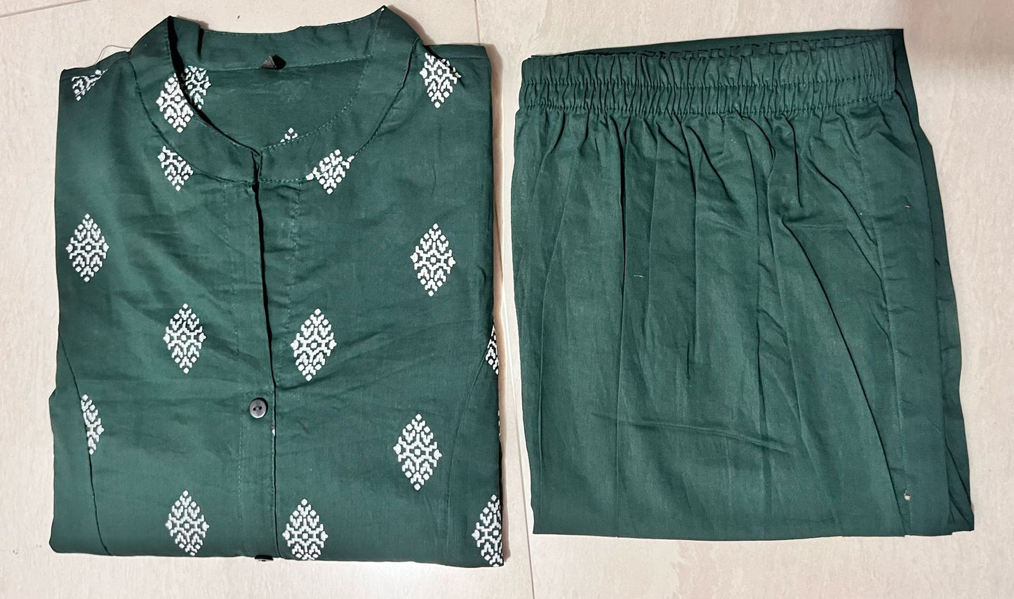 Jaipur Print A-line Co-ord Set