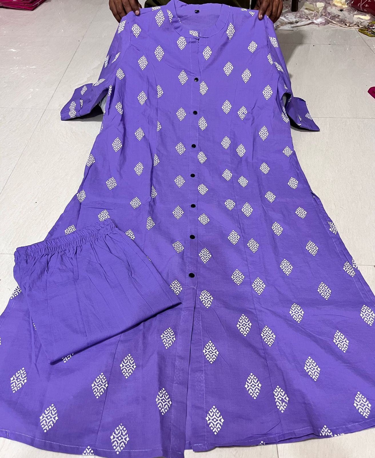Jaipur Print A-line Co-ord Set