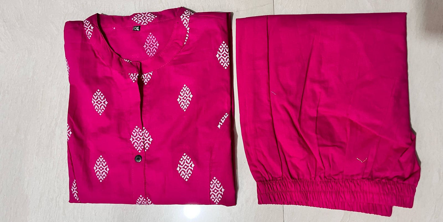 Jaipur Print A-line Co-ord Set
