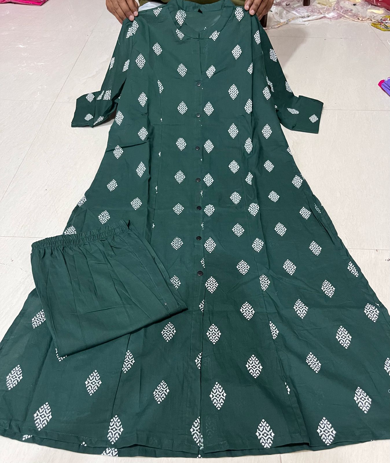 Jaipur Print A-line Co-ord Set