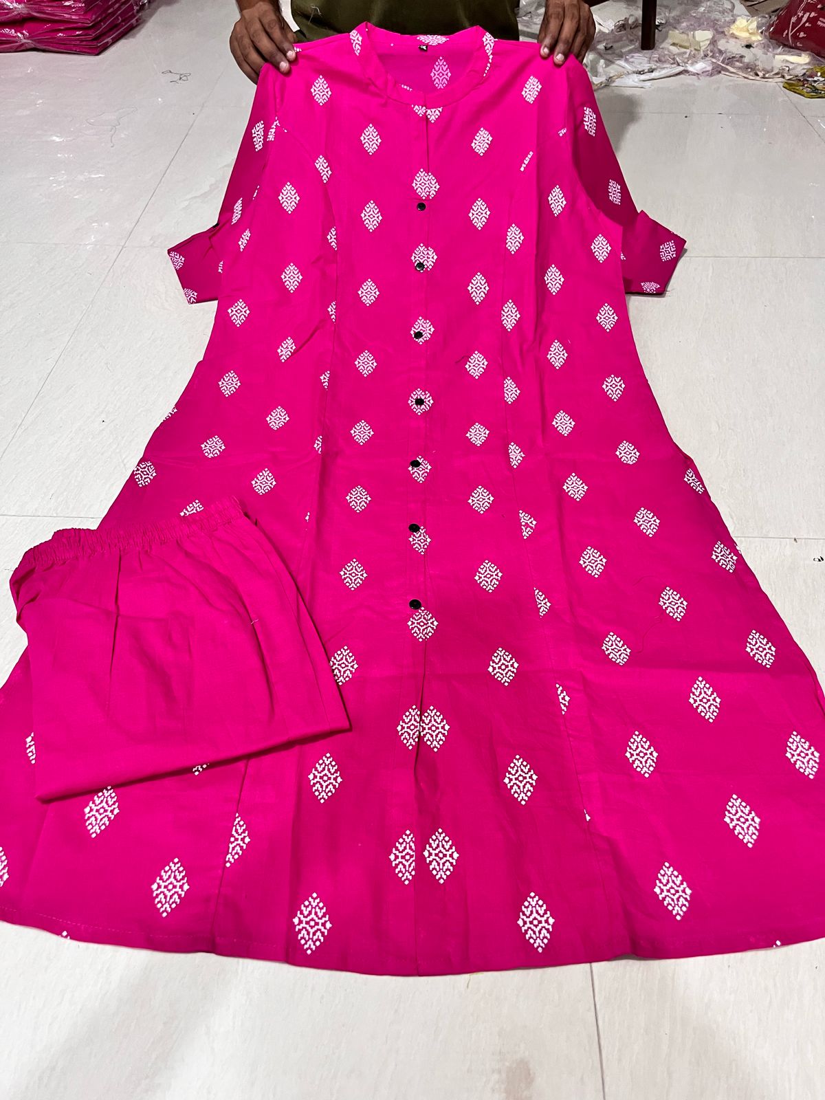 Jaipur Print A-line Co-ord Set