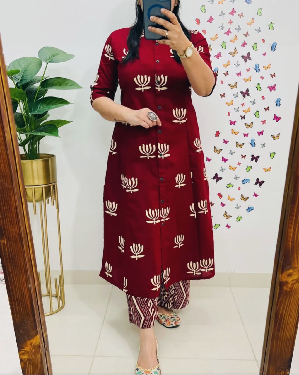 Jaipur Print A-line Co-ord Set