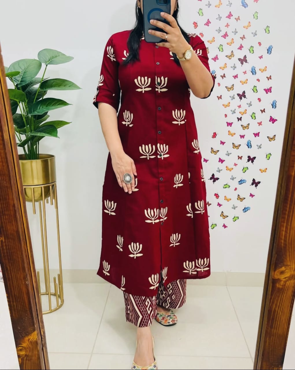 Jaipur Print A-line Co-ord Set