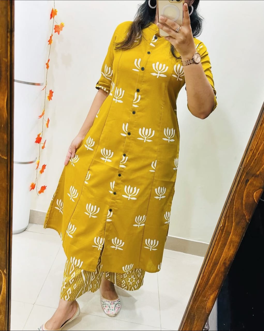 Jaipur Print A-line Co-ord Set