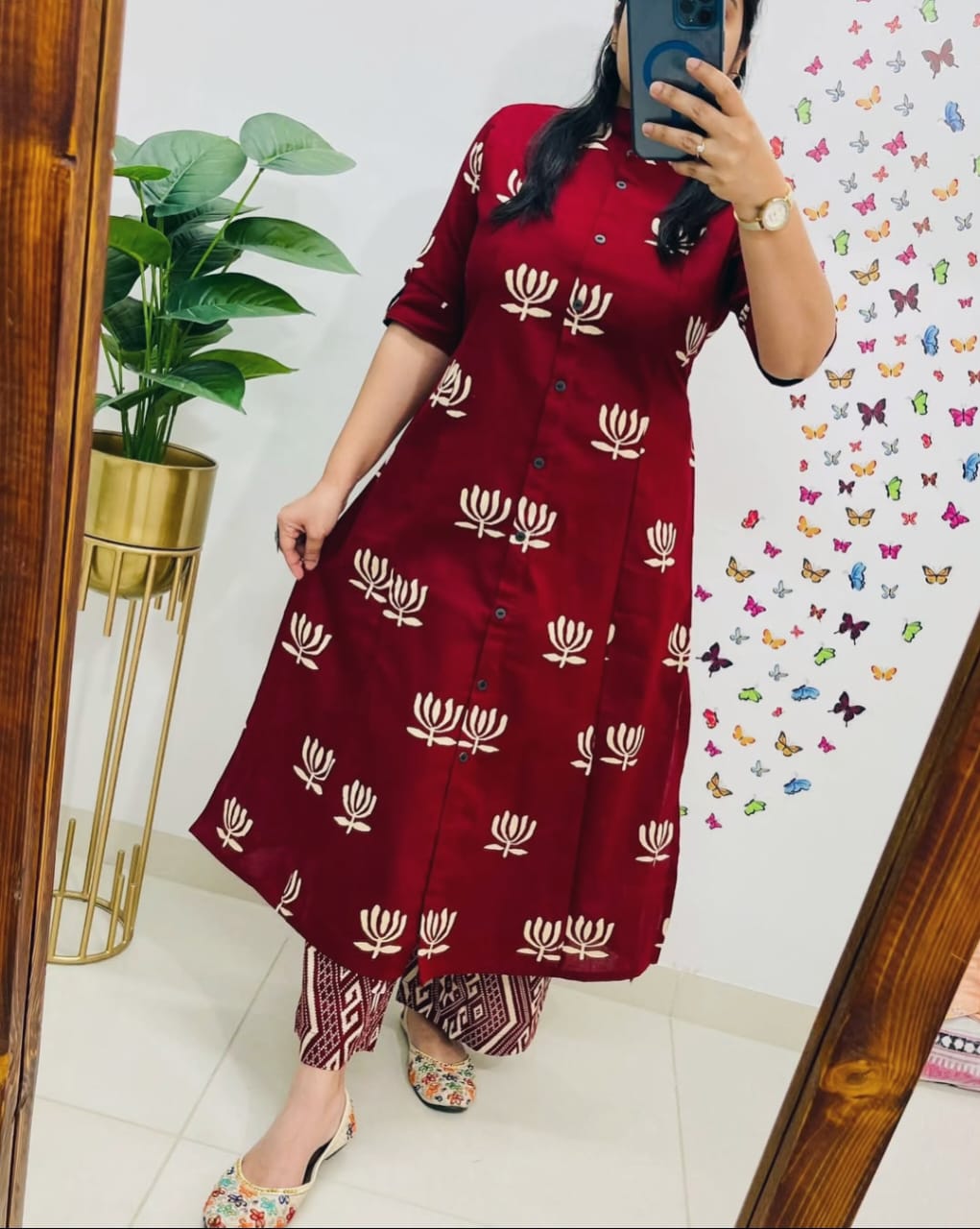 Jaipur Print A-line Co-ord Set