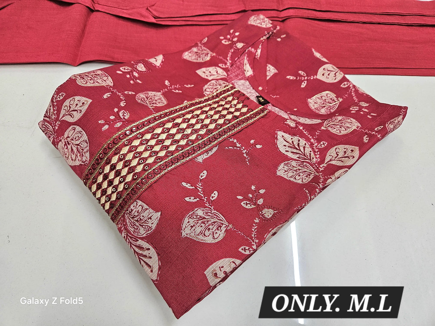 VARTIGAN SILK KURTI WITH PANT