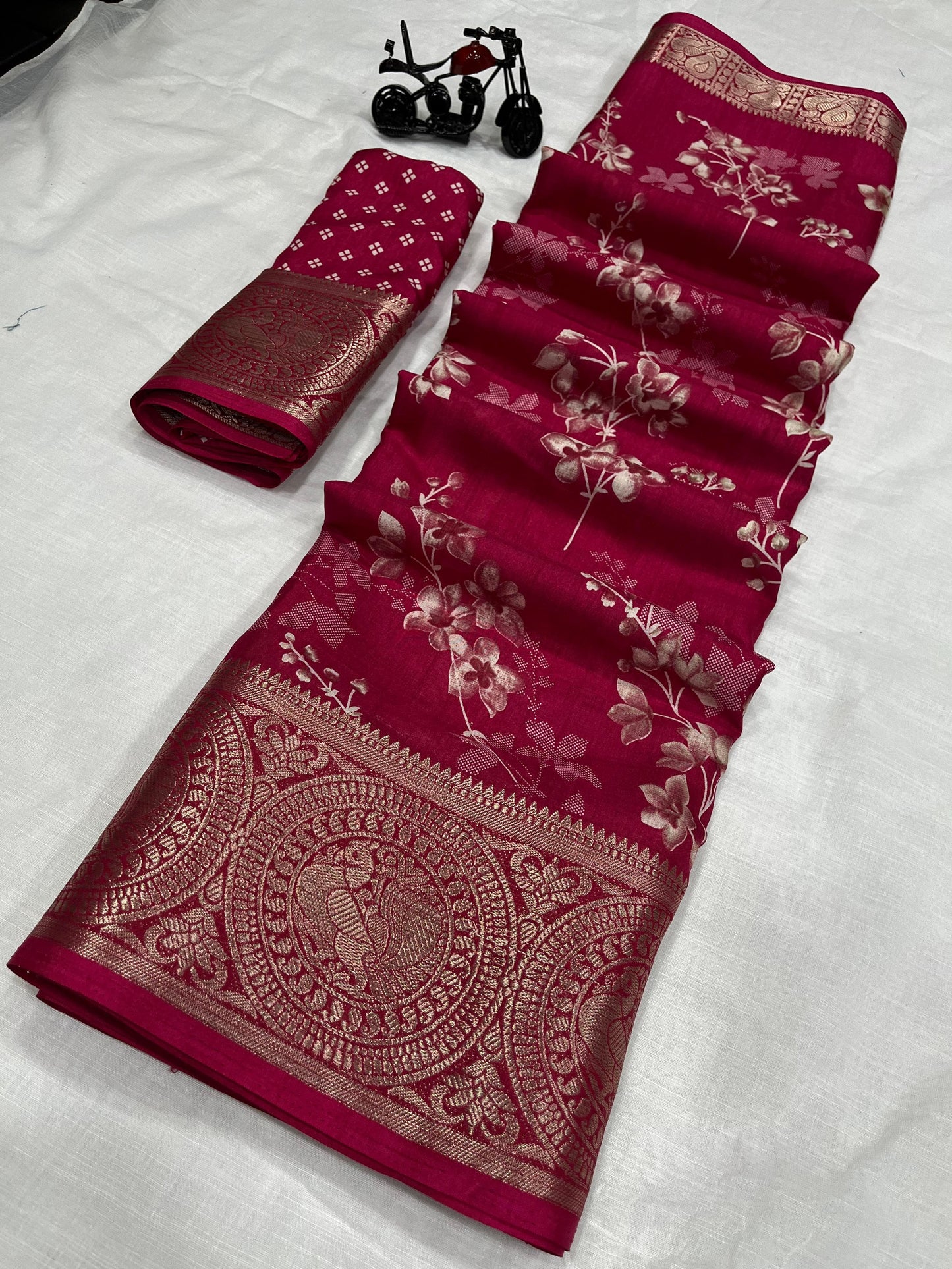 Pure Dola Silk Saree