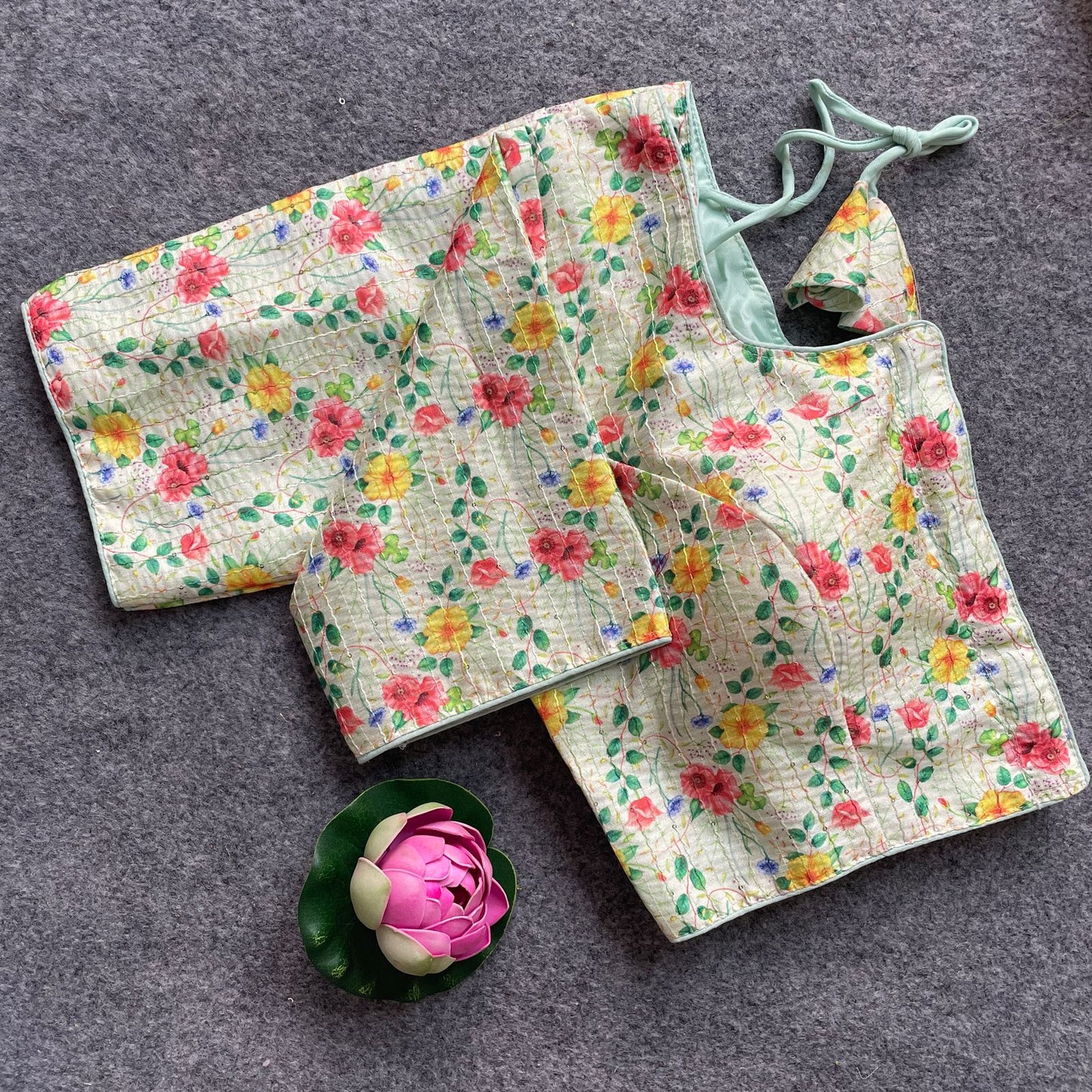 COTTON SILK BLOUSE