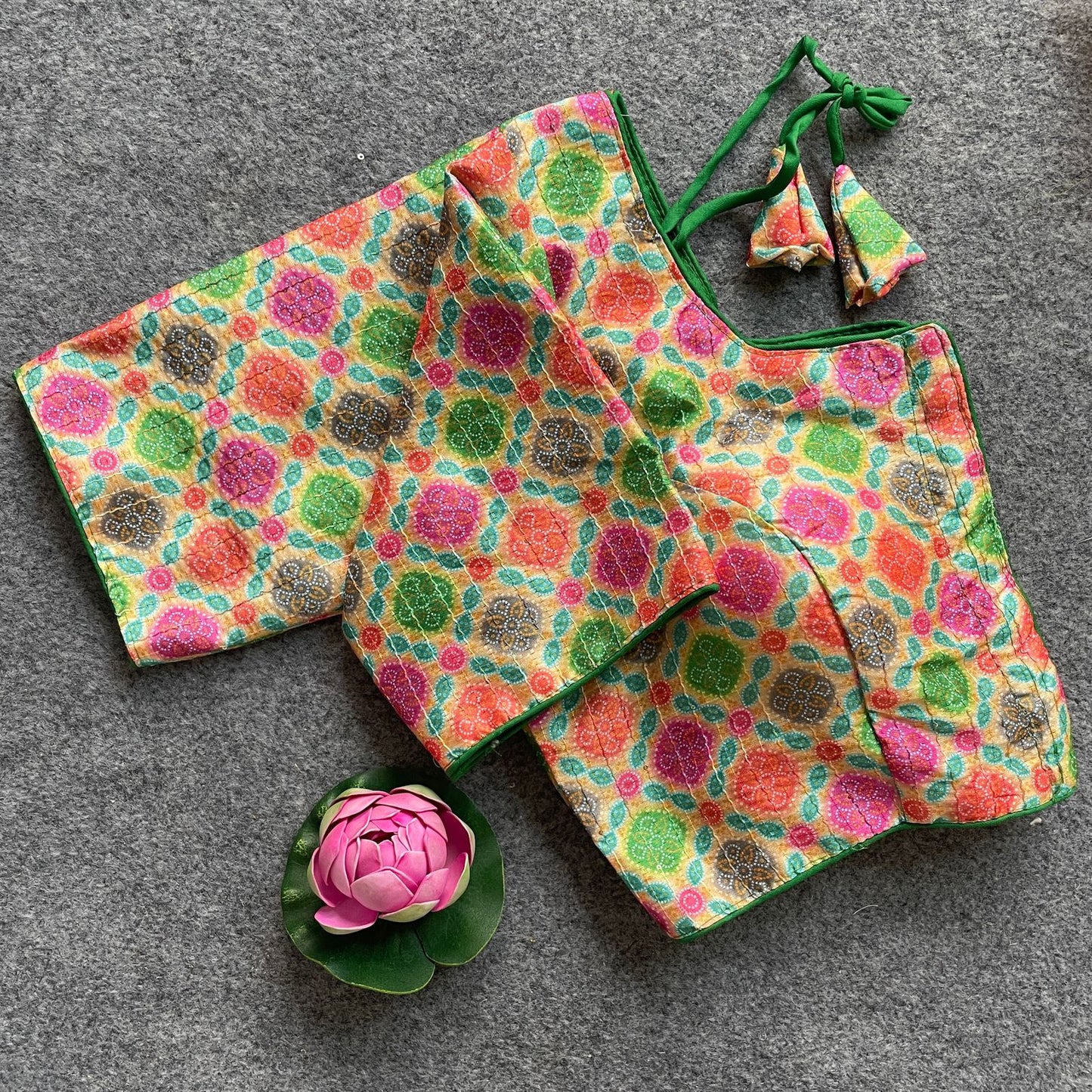 COTTON SILK BLOUSE