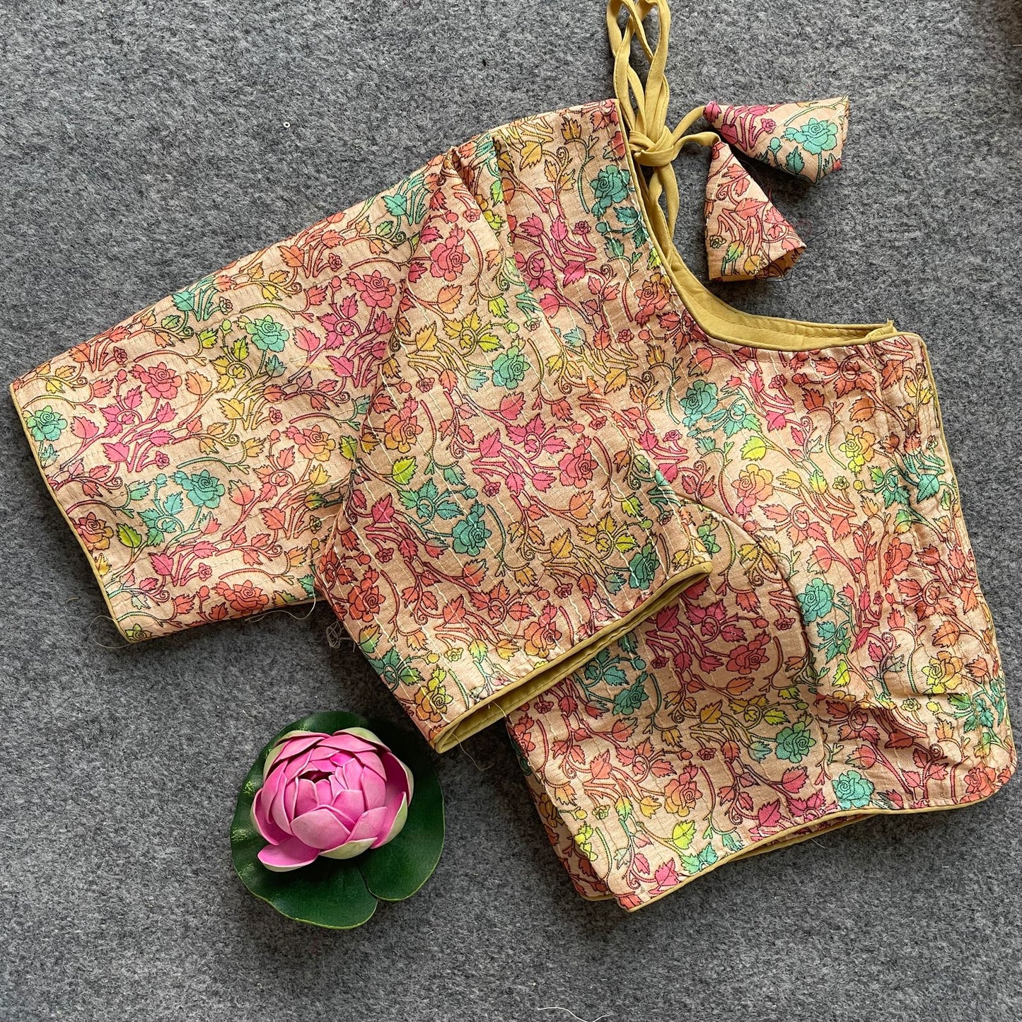 COTTON SILK BLOUSE