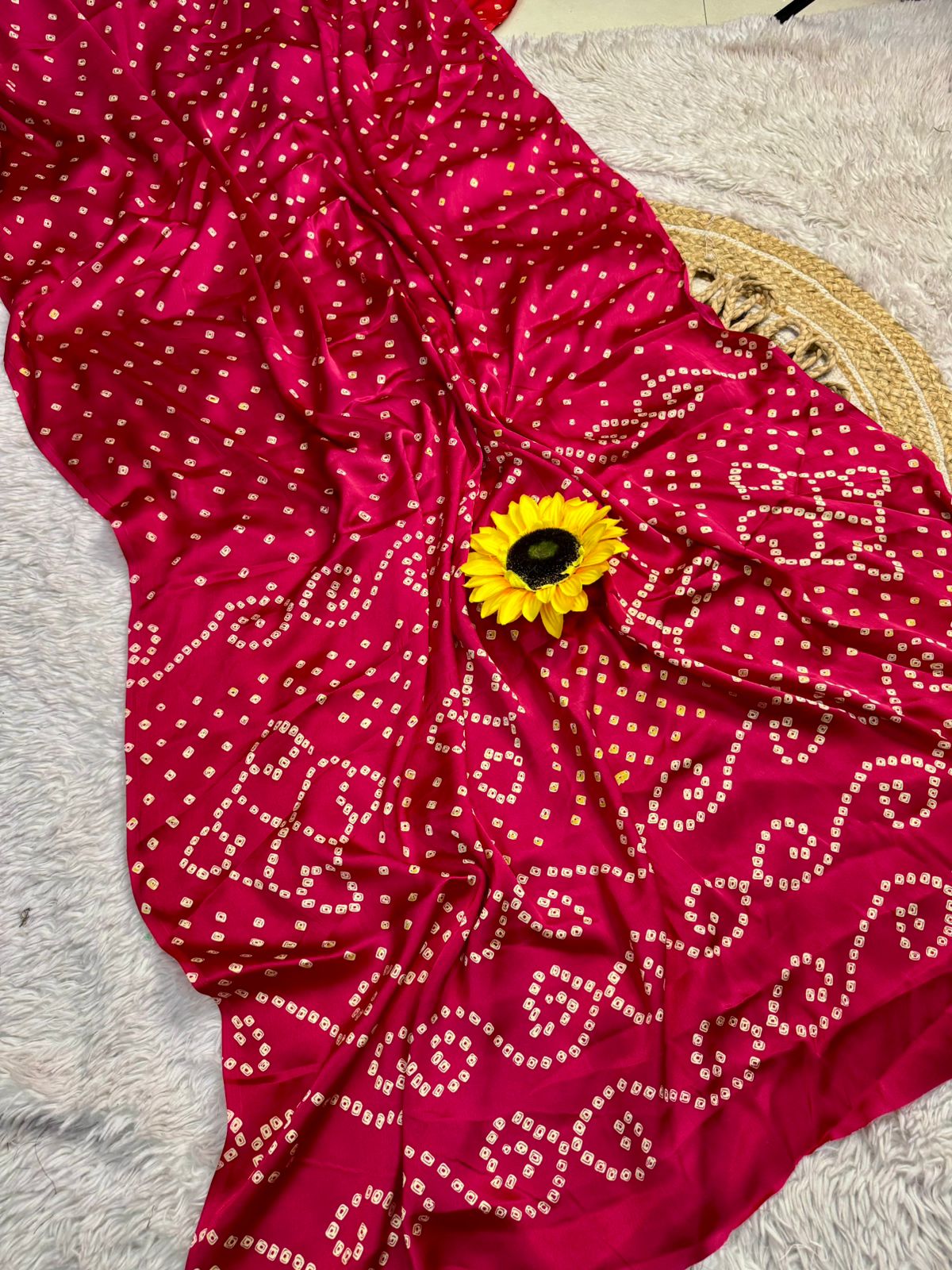 Lagdi Pure Gajji Soft Silk Saree