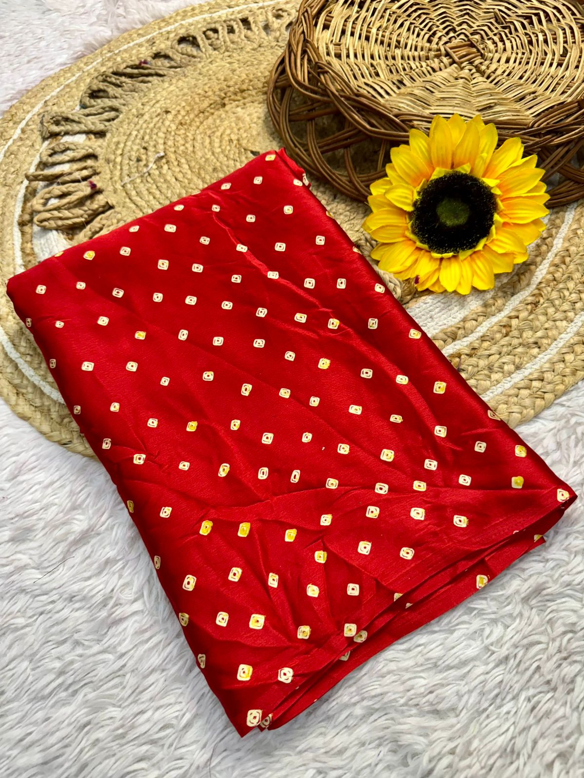 Lagdi Pure Gajji Soft Silk Saree