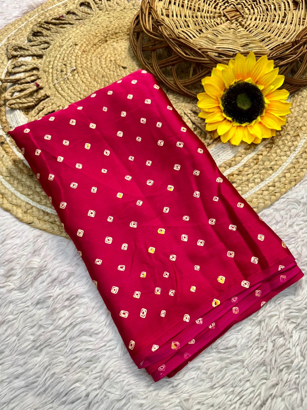 Lagdi Pure Gajji Soft Silk Saree