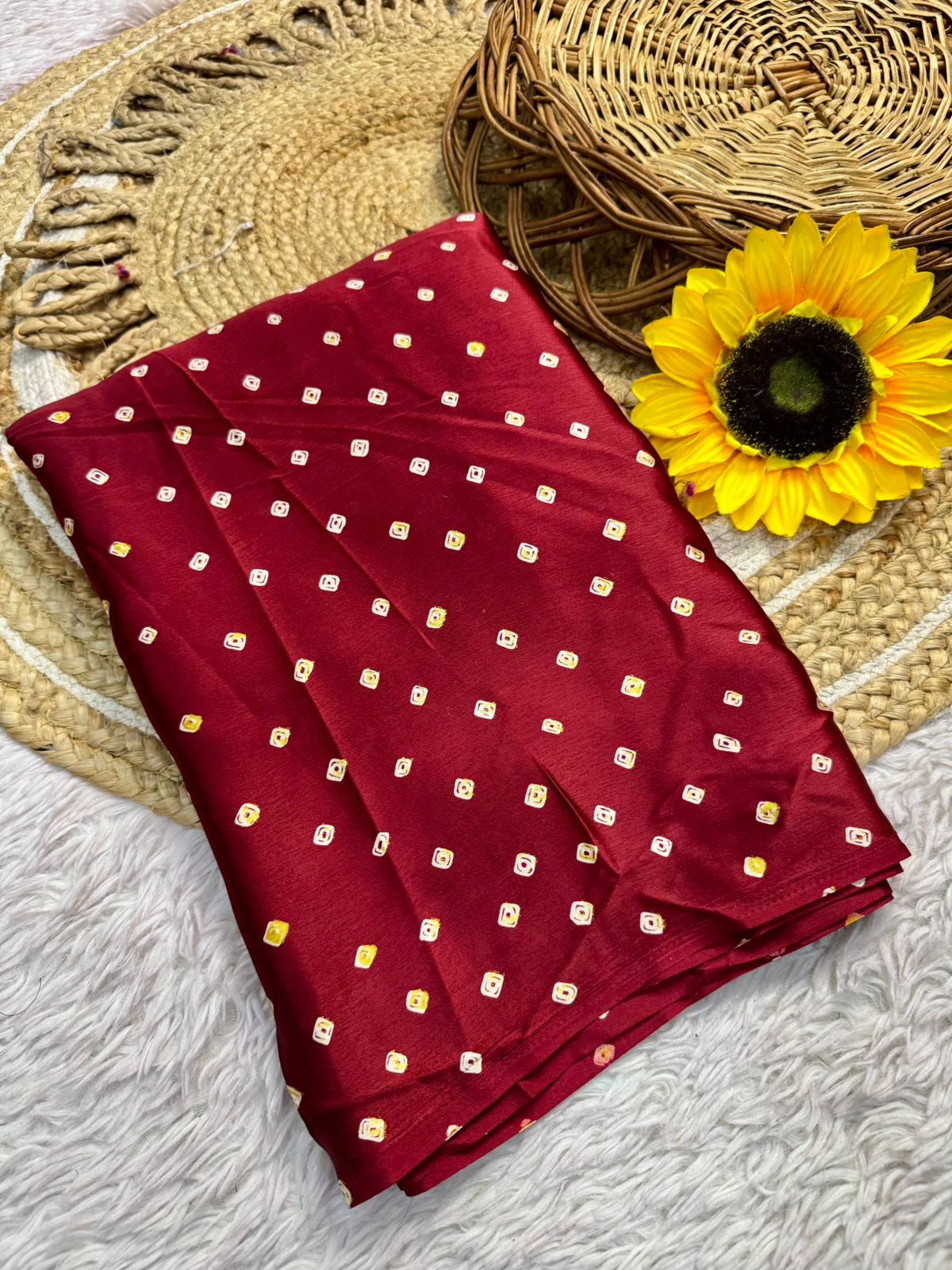Lagdi Pure Gajji Soft Silk Saree