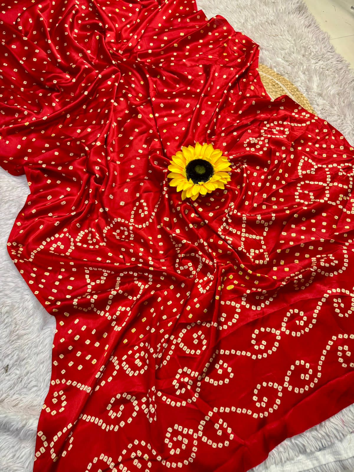 Lagdi Pure Gajji Soft Silk Saree