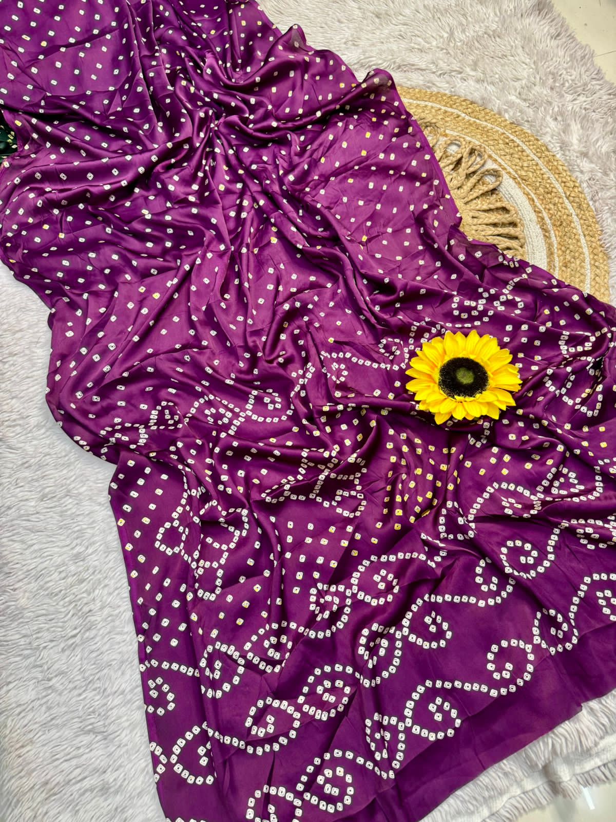 Lagdi Pure Gajji Soft Silk Saree