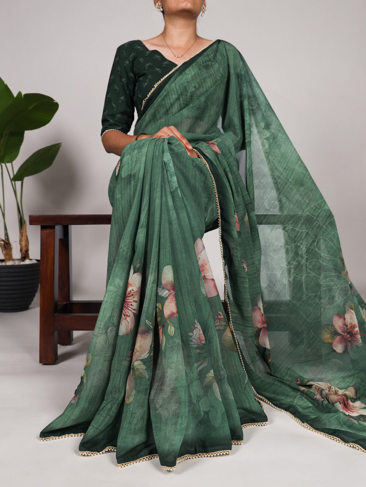 Georgette Saree