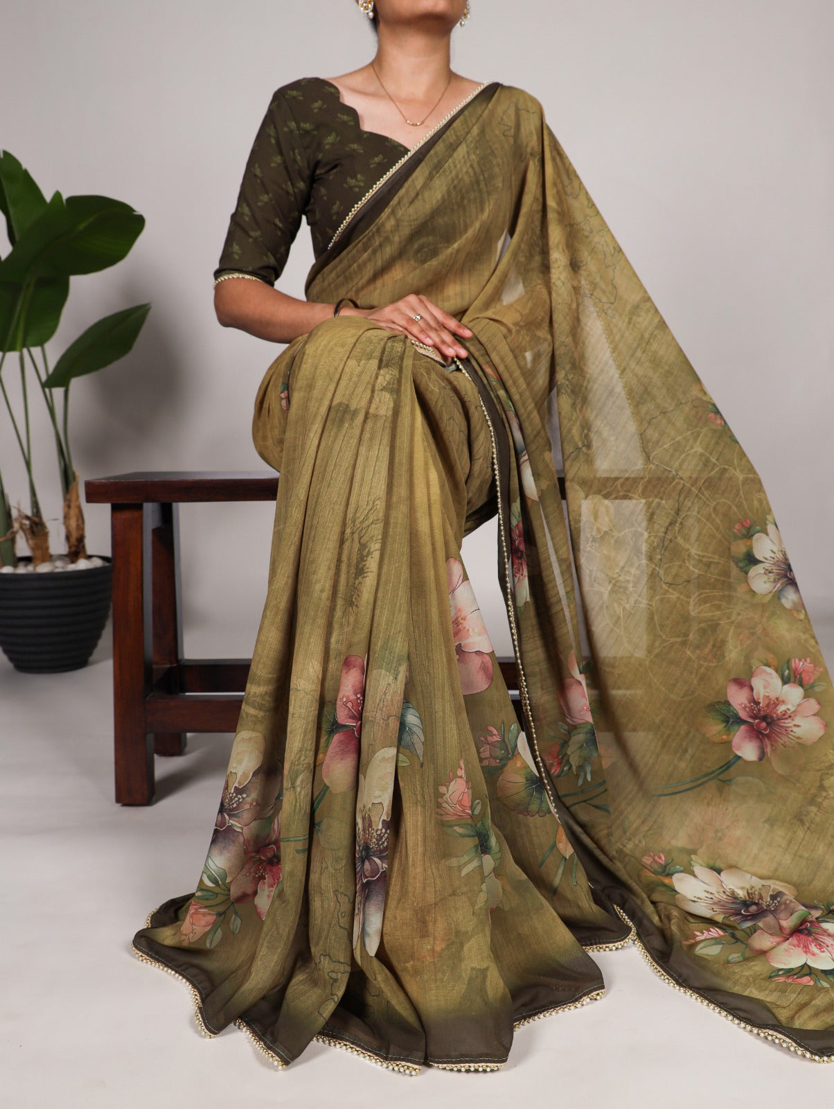 Georgette Saree
