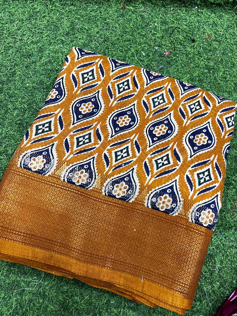 AZARK DOLLA PRINT SAREE