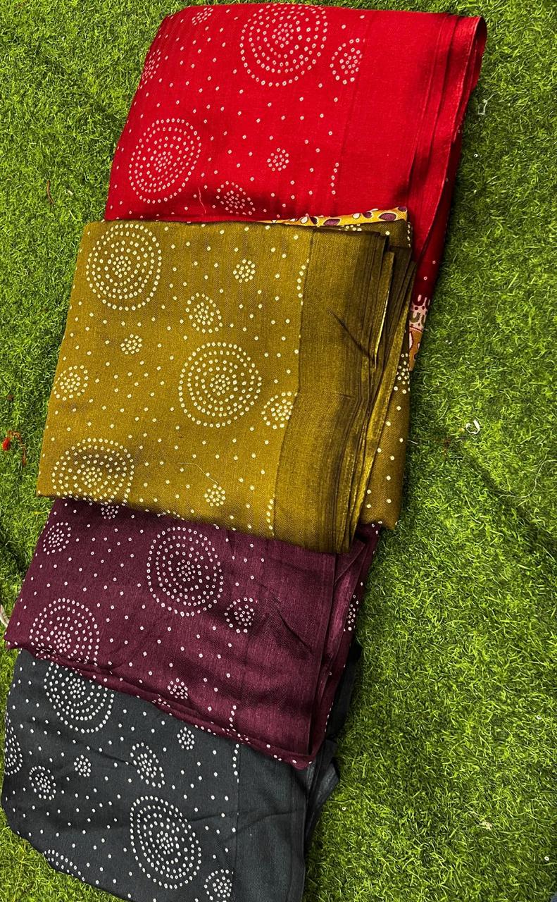 AZARK DOLLA PRINT SAREE