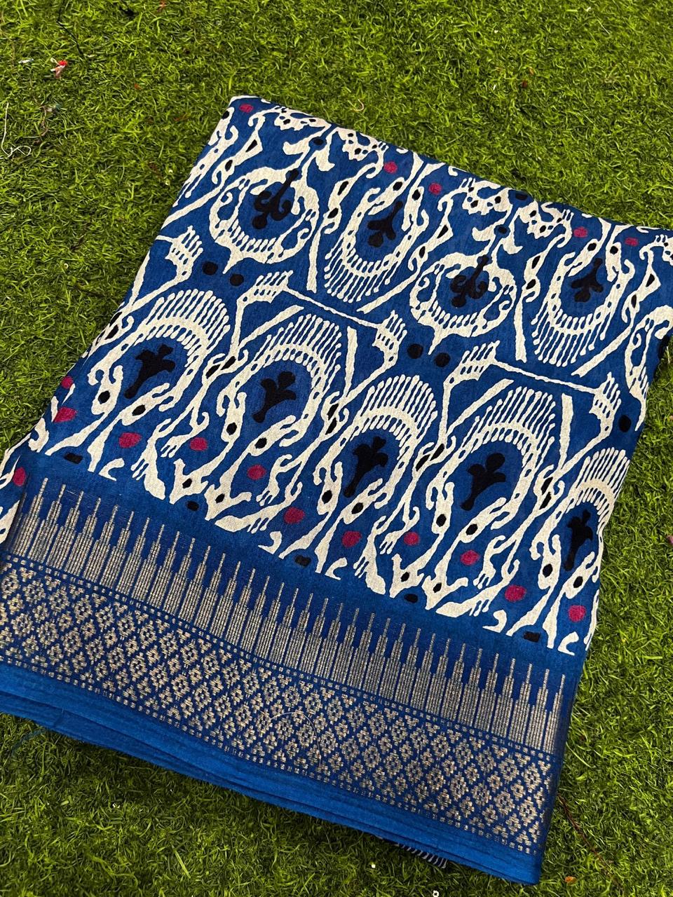 AZARK DOLLA PRINT SAREE