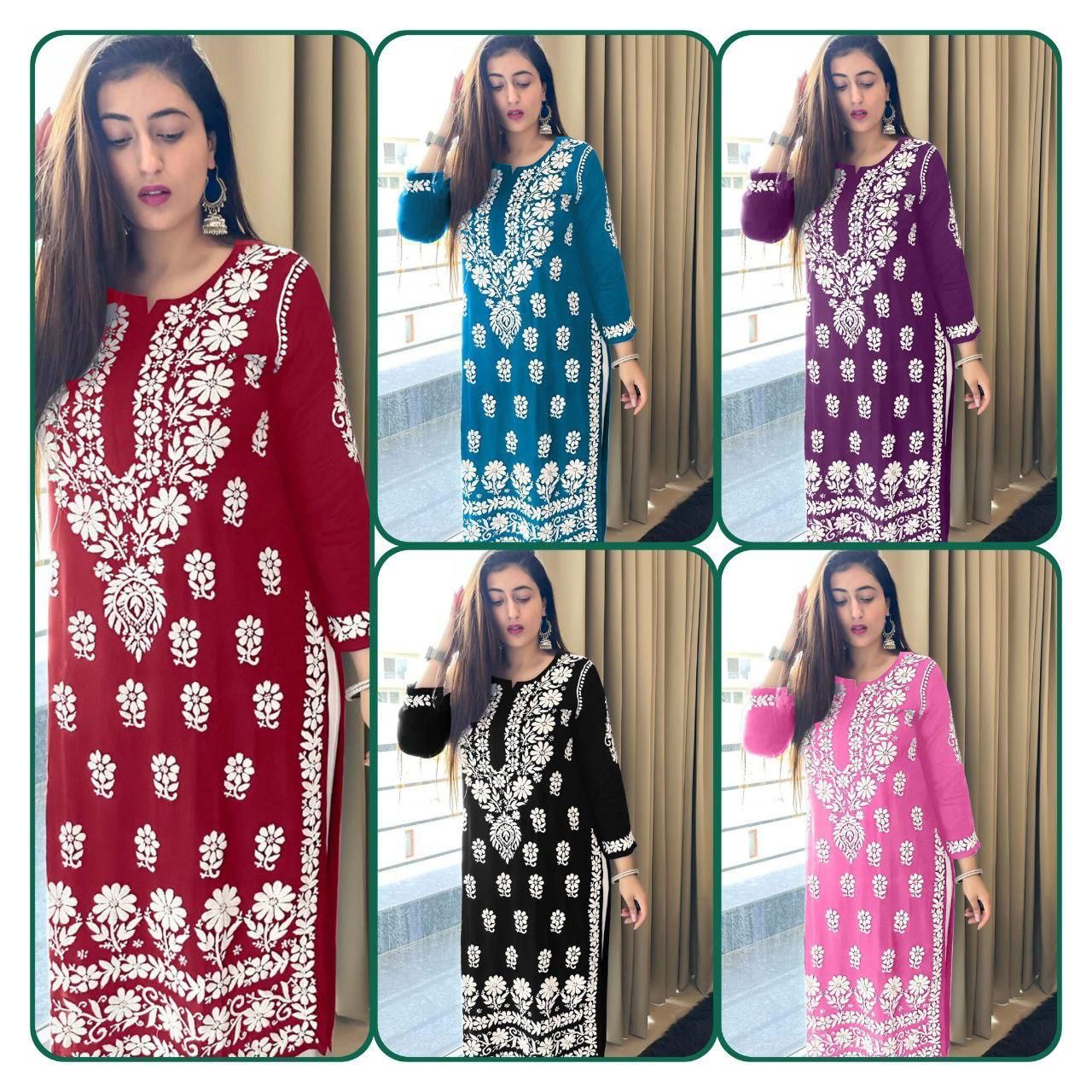 Chikankari Kurti