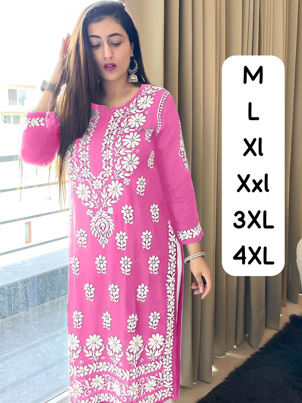 Chikankari Kurti
