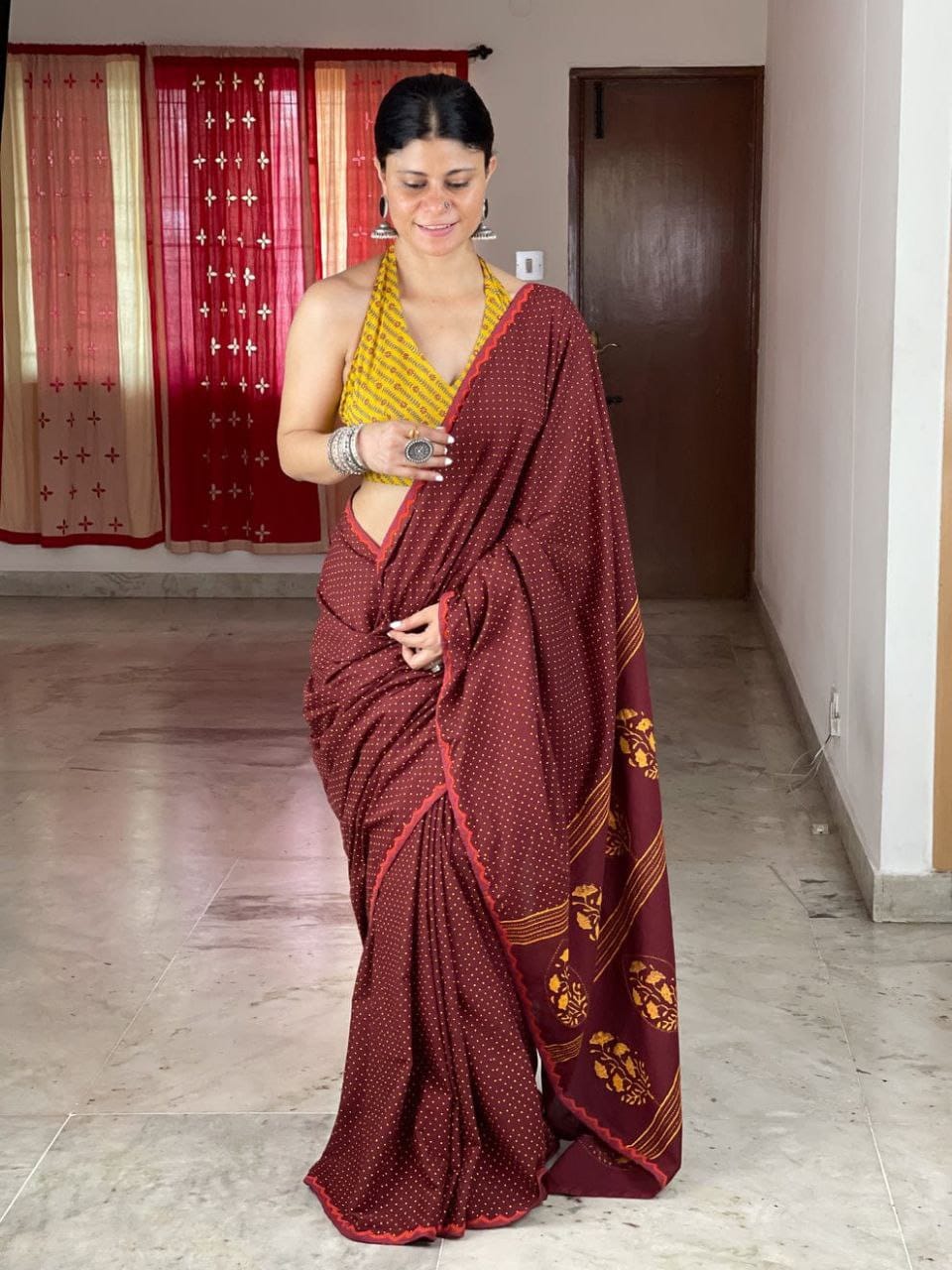 Chanderi Cotton Saree