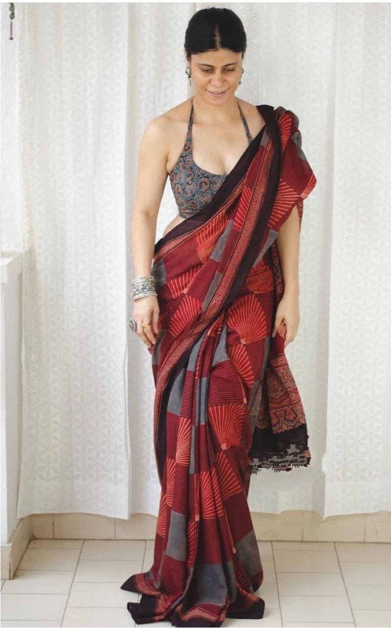 Chanderi Cotton Saree
