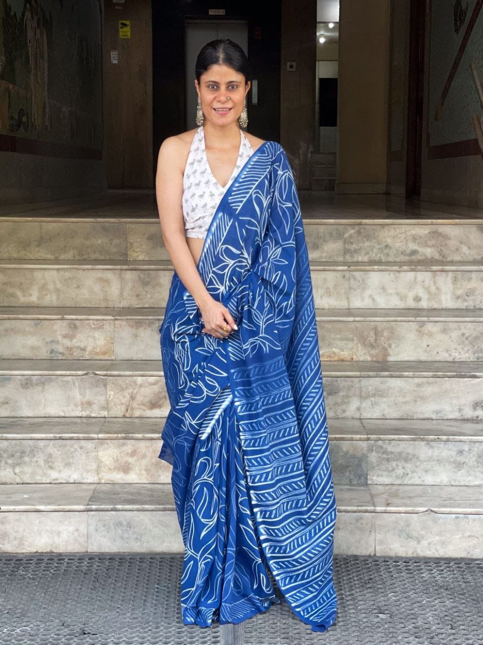 Chanderi Cotton Saree