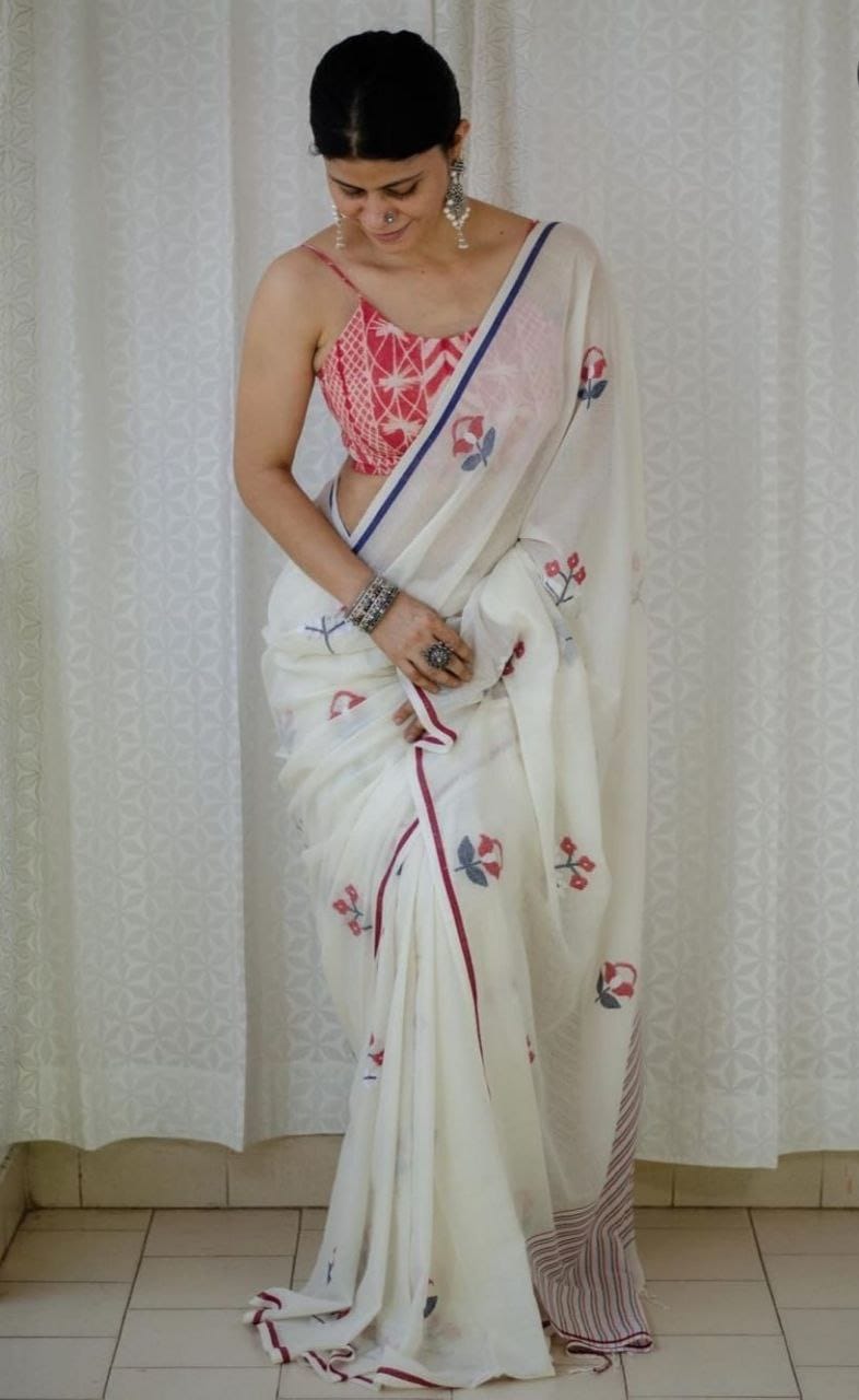 Chanderi Cotton Saree