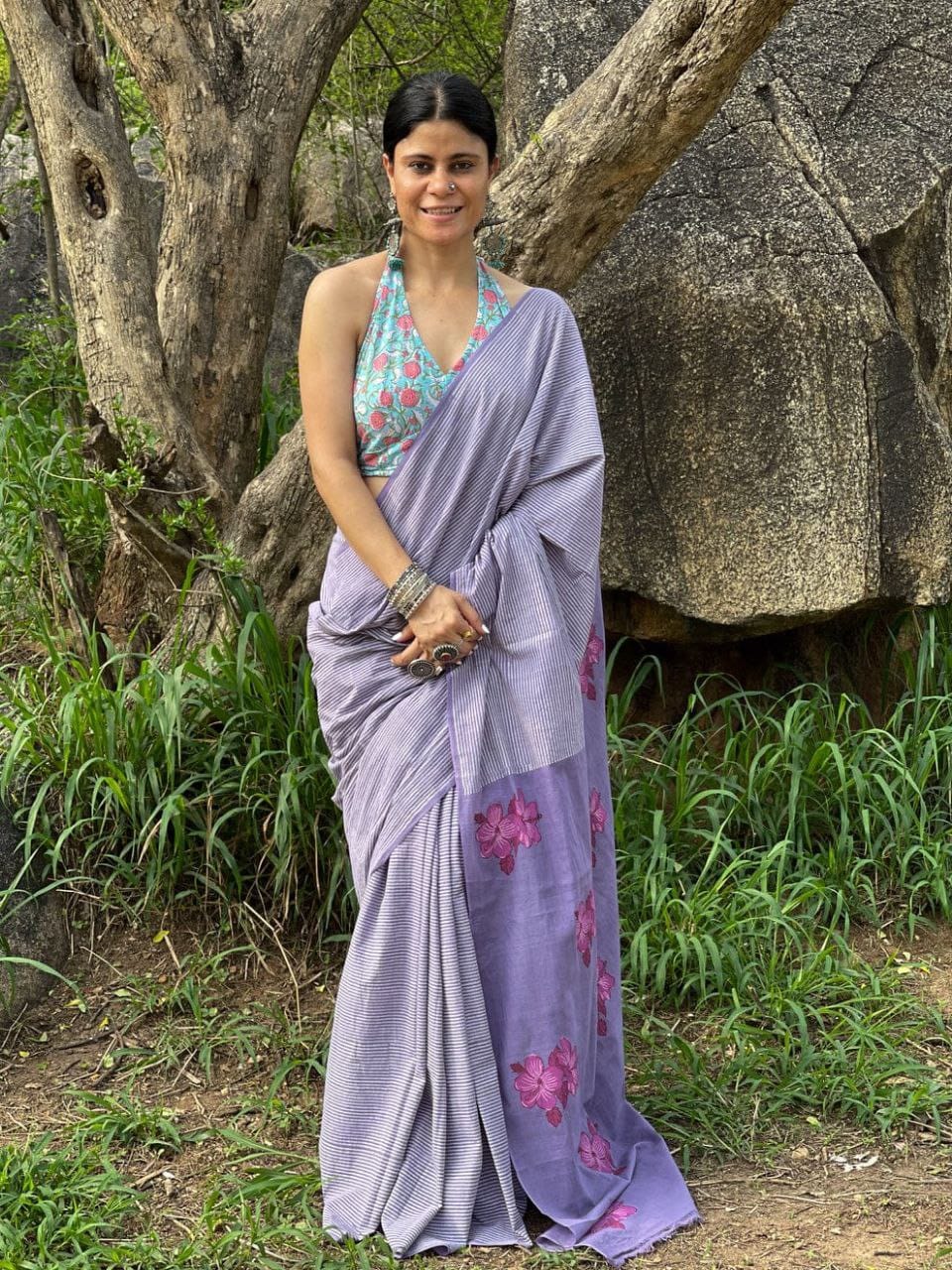 Chanderi Cotton Saree