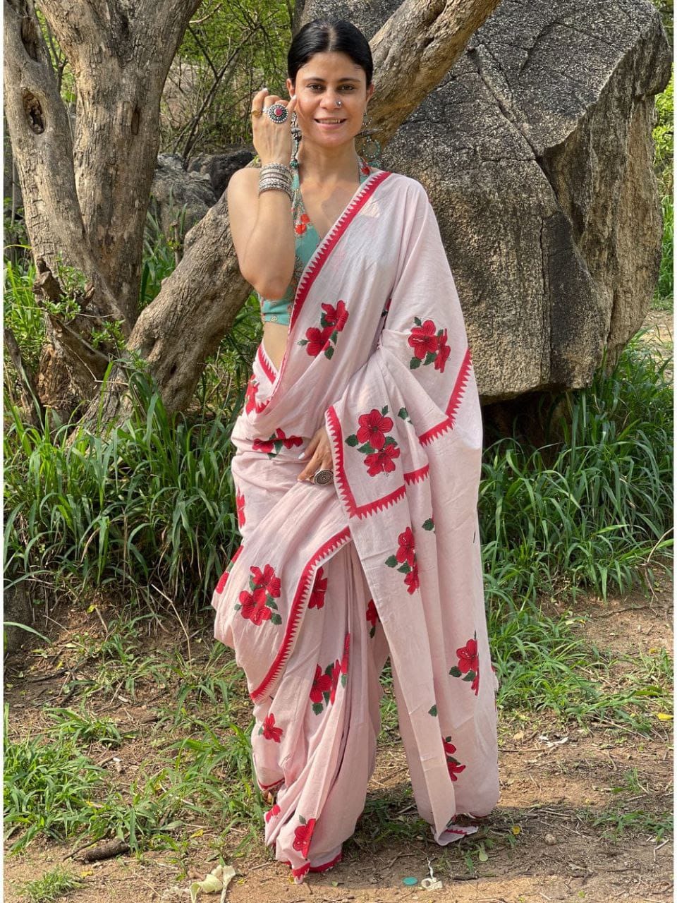Chanderi Cotton Saree