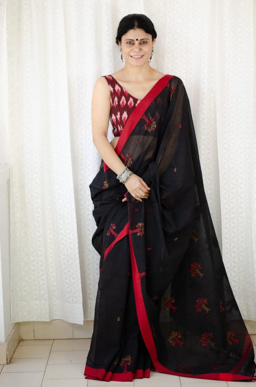 Chanderi Cotton Saree