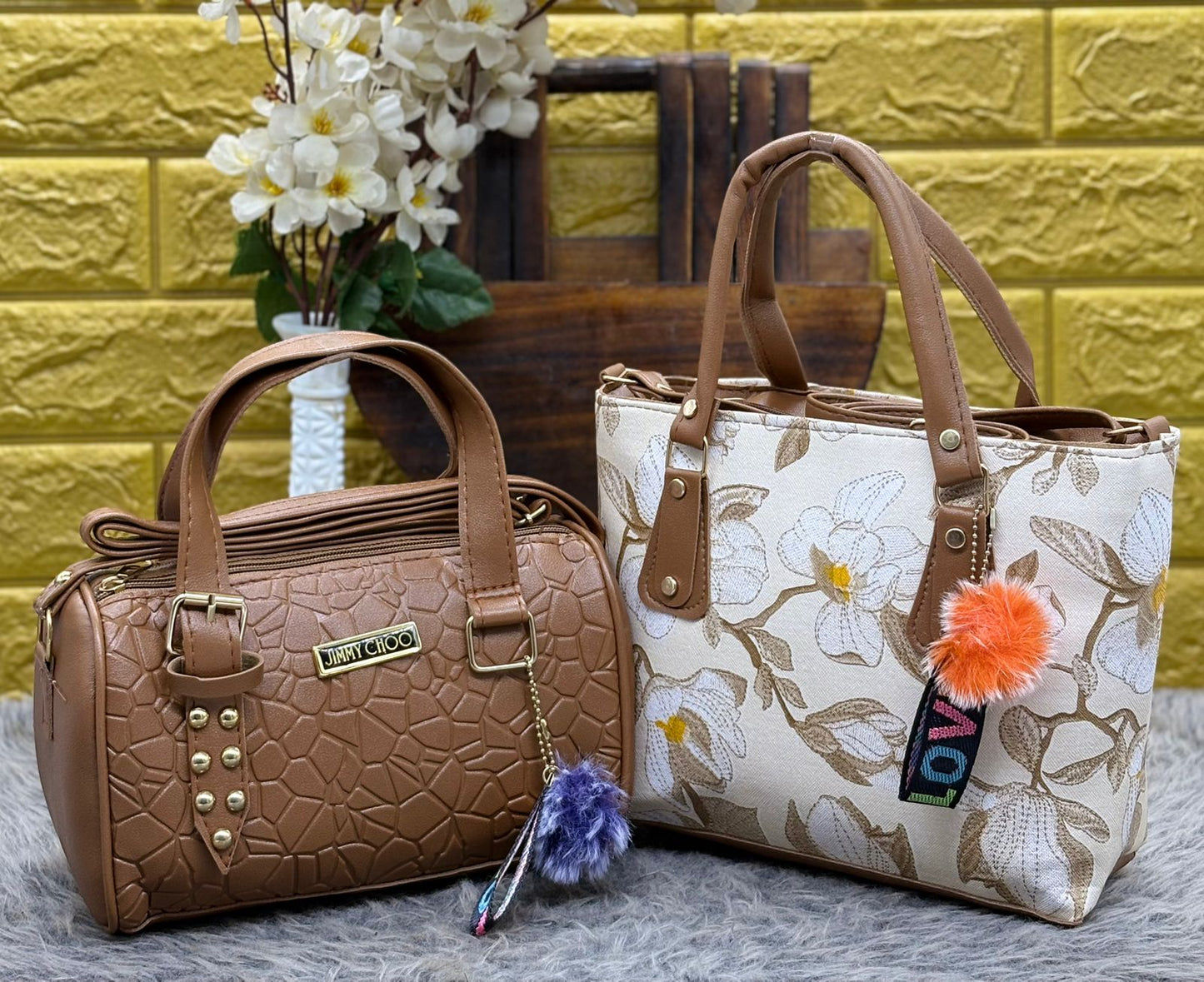 JIMMYCHOO & FLOWER SLING COMBO