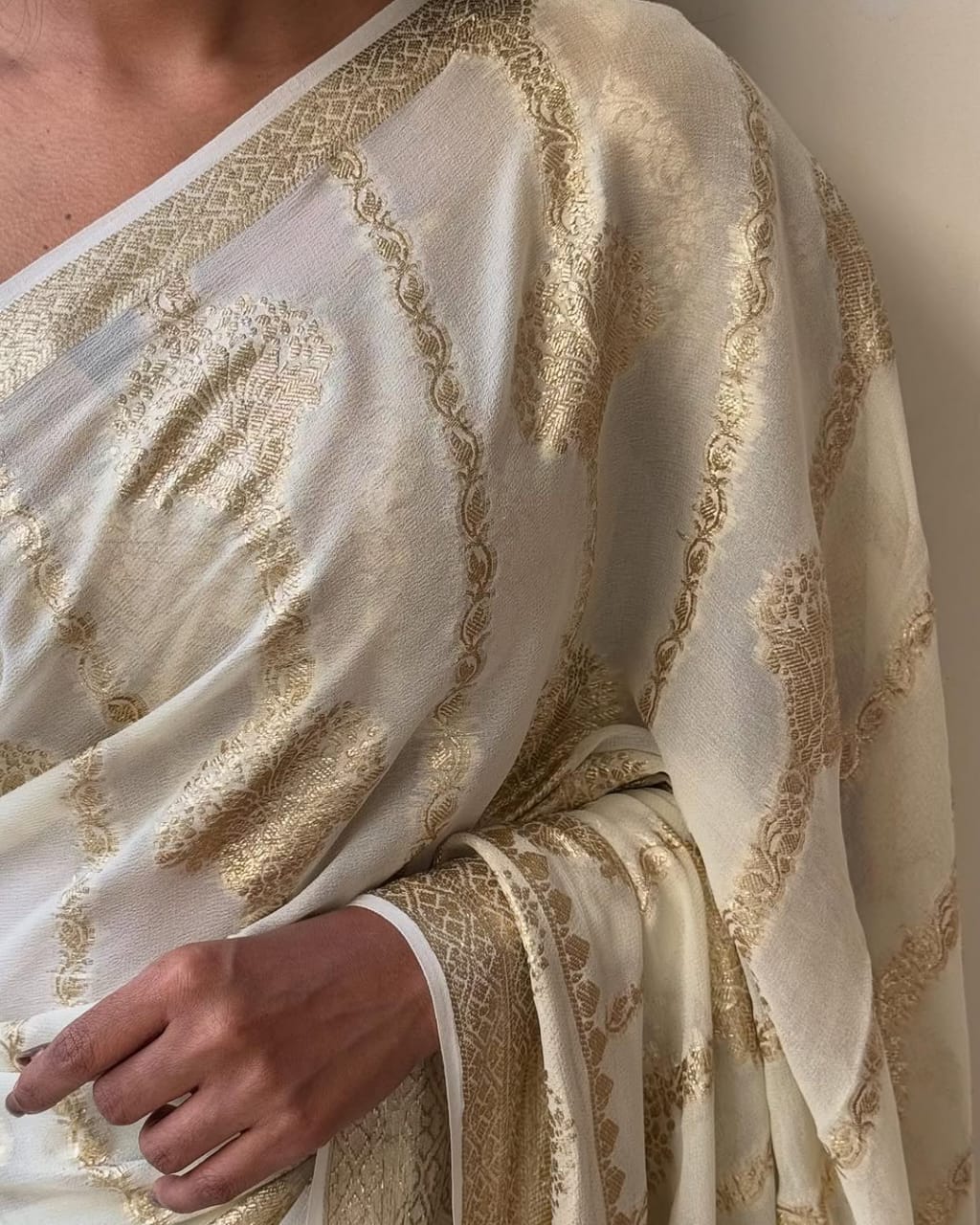 Viscose Georgette Saree