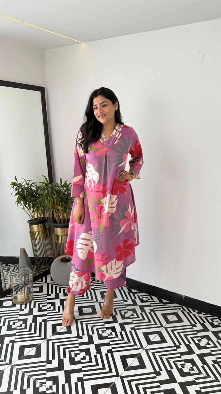 COTTON CO-ORD SET