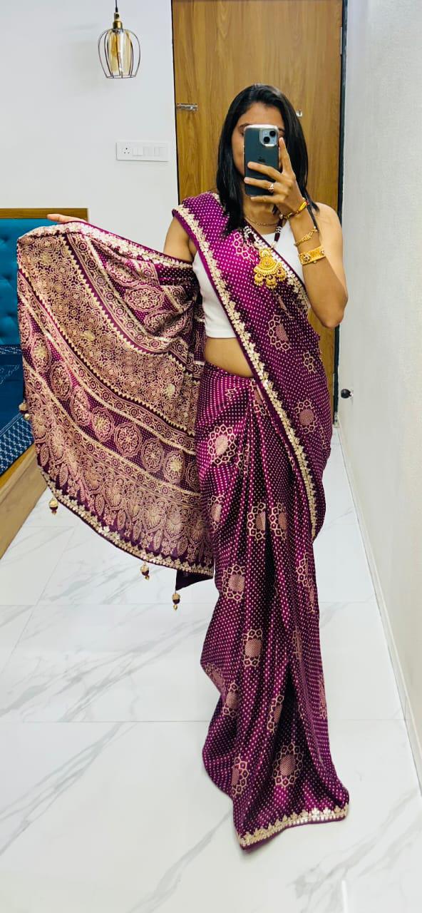 Bandhej Saree