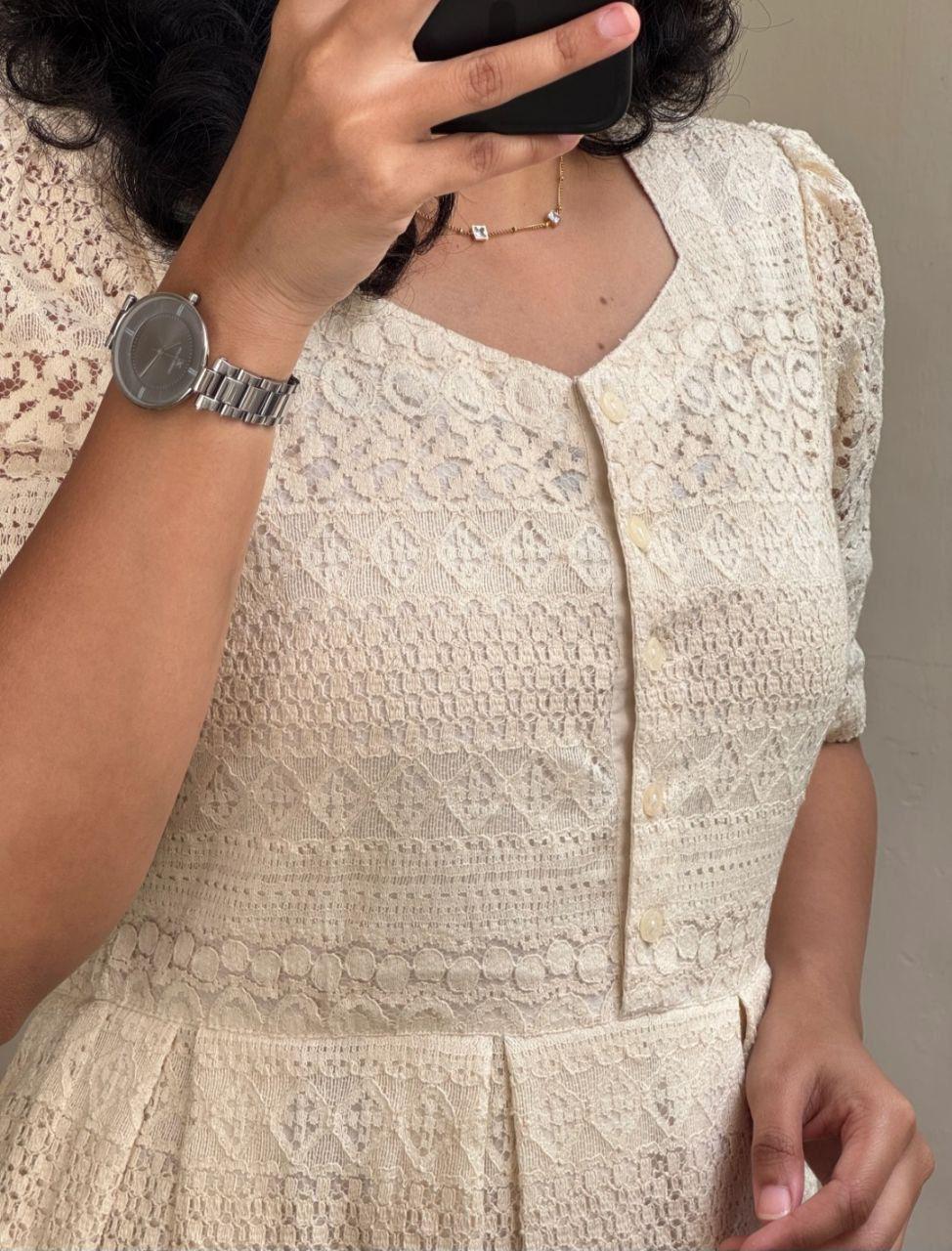 Cotton Lace Dress