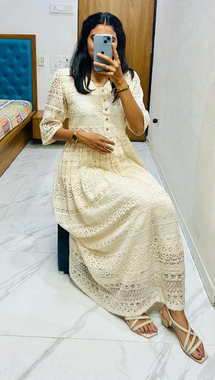Cotton Lace Dress