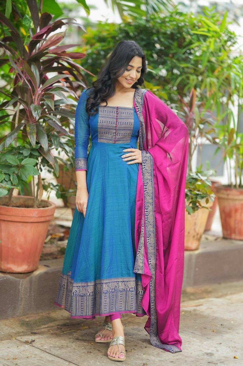 Kurti With Dupatta