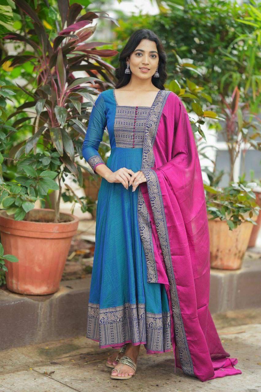 Kurti With Dupatta