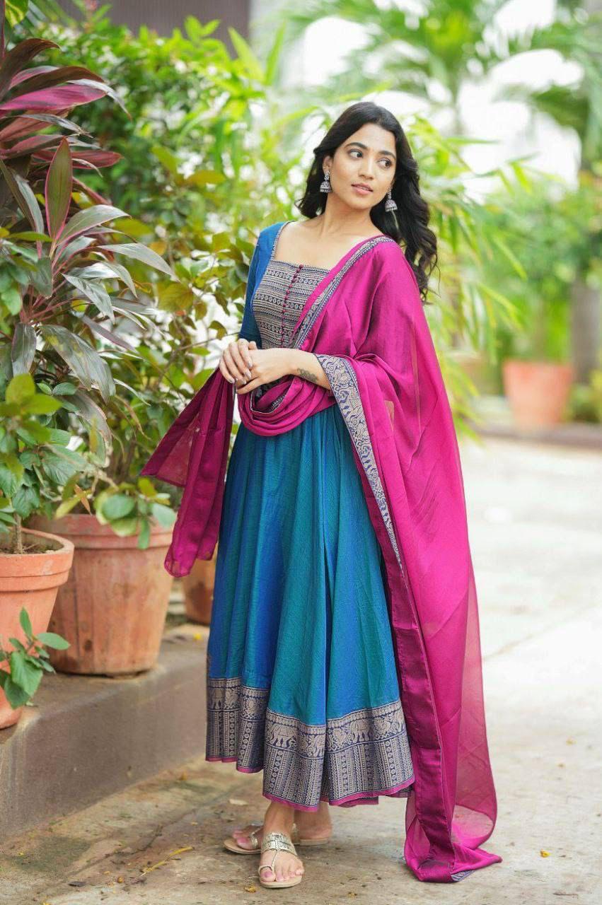 Kurti With Dupatta