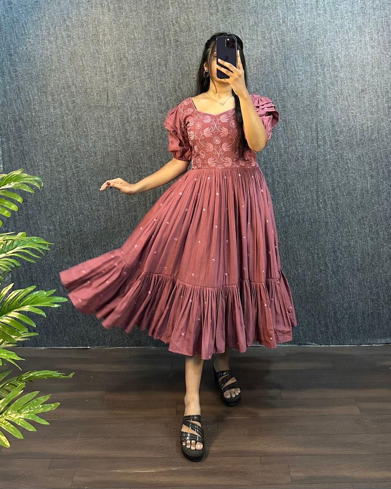 Anarkali Gown