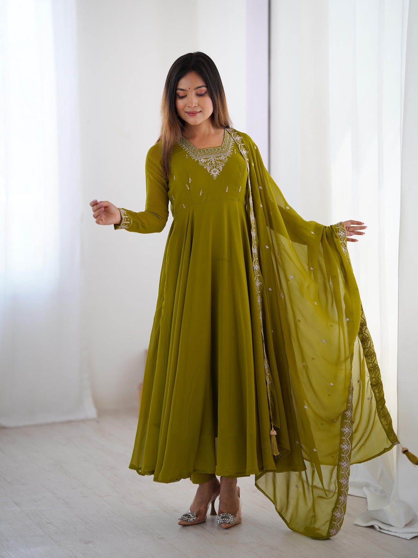 Anarkali Gown
